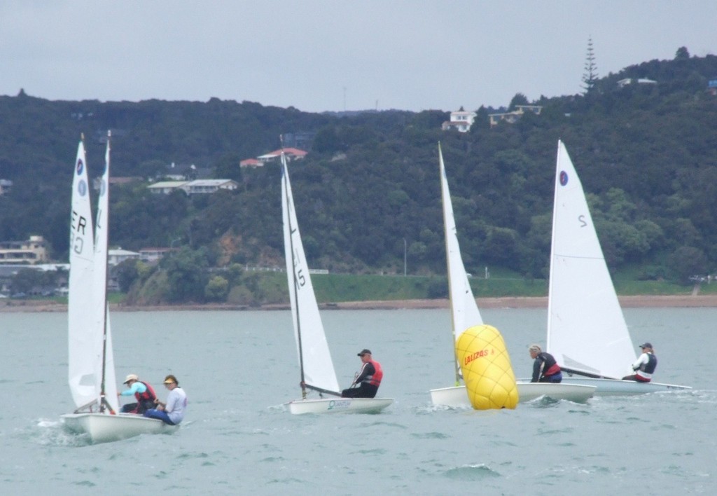 Close racing in wonderful conditions - 2012 Europe Dinghy Global Veteran Cup © Andy Greager